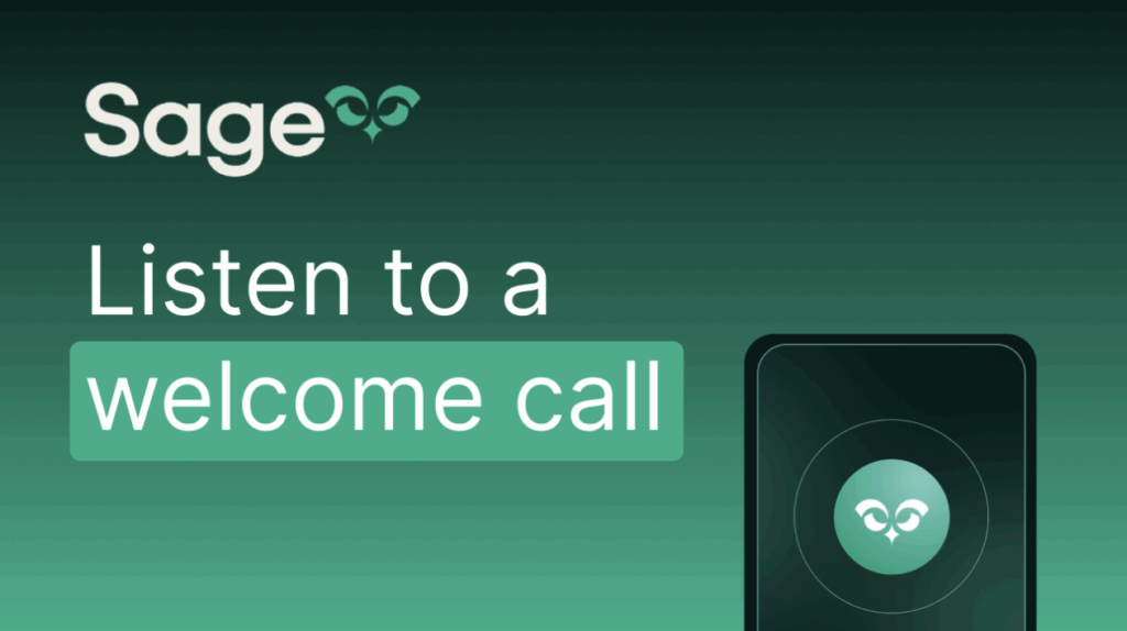 listen to a welcome call